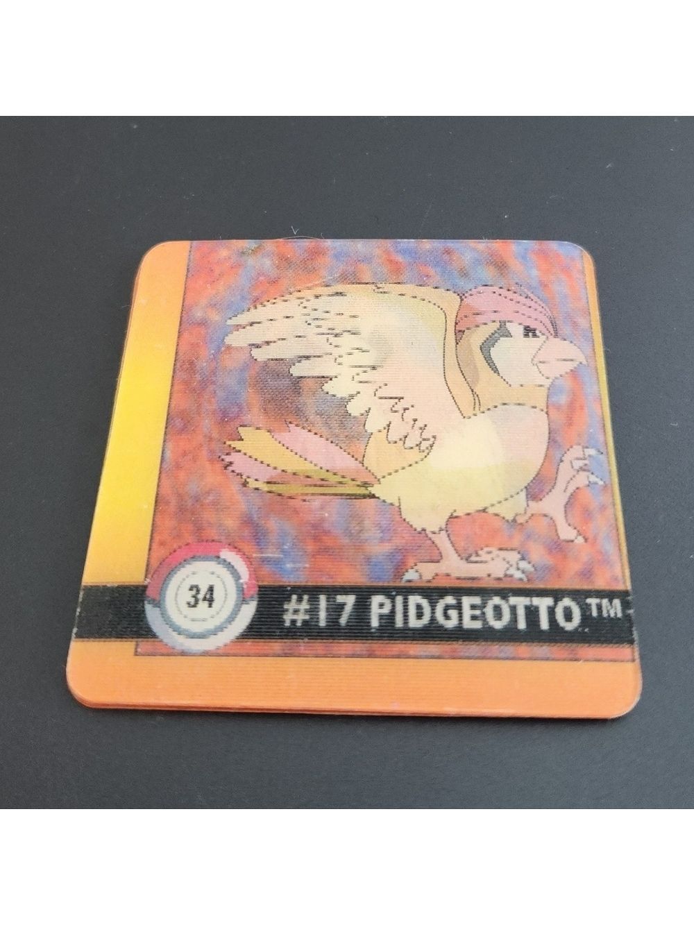 1999 Artbox Pokemon Action Flipz - Premier Edition #34 Pidgey Pidgeotto Card